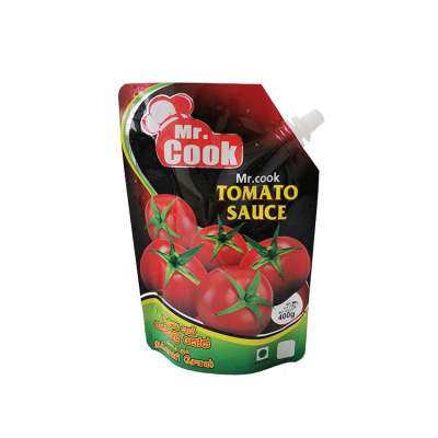 Food Grade Stand Up Spout Pouch 150ml 250ml 500ml 1L 2L Tomato Sauce Juice Drink Packaging Bags